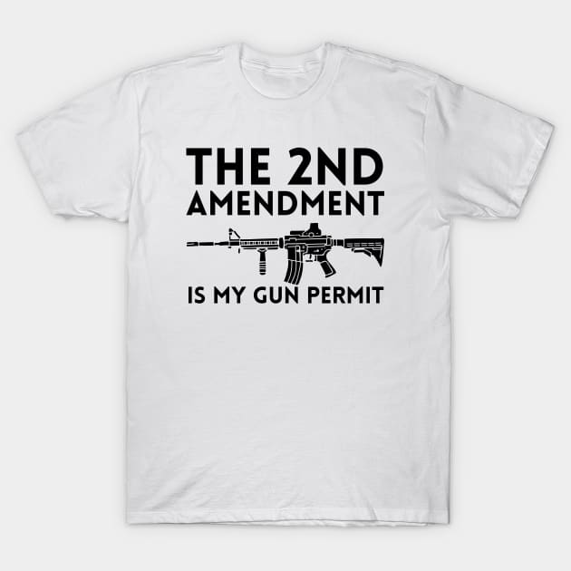 2nd Amendment T-Shirt by François Belchior
